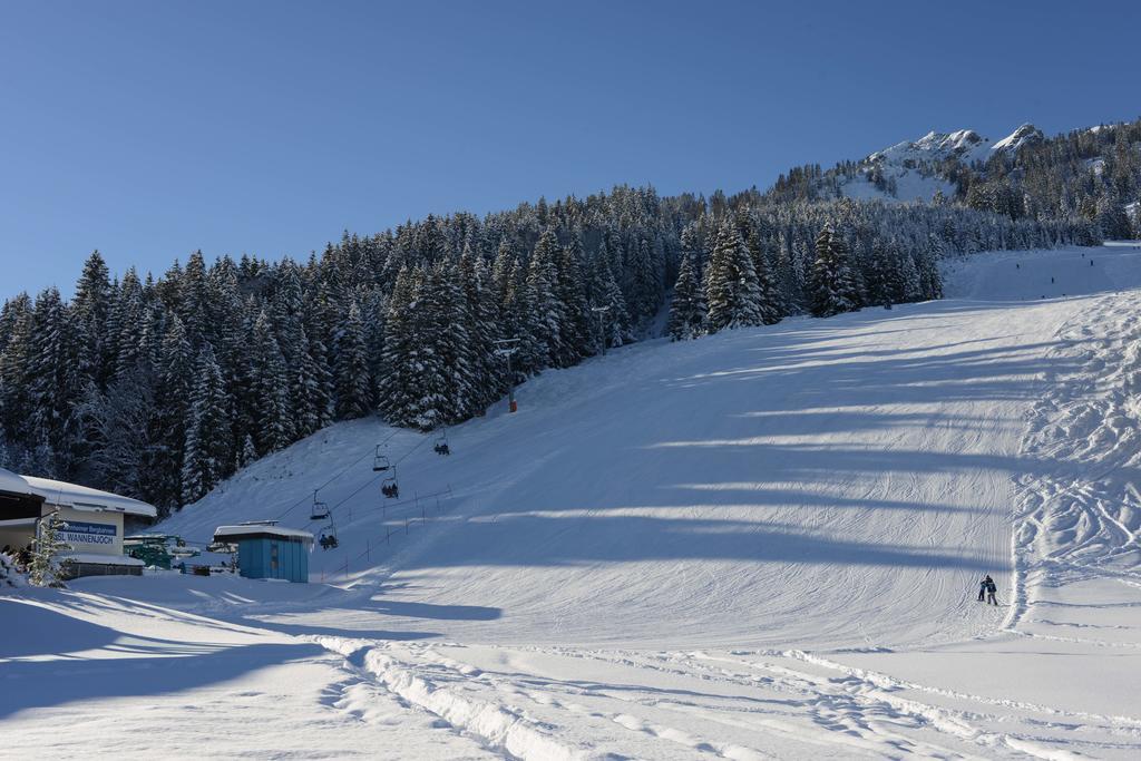 Alpengasthof Zur Post Schattwald Exterior foto