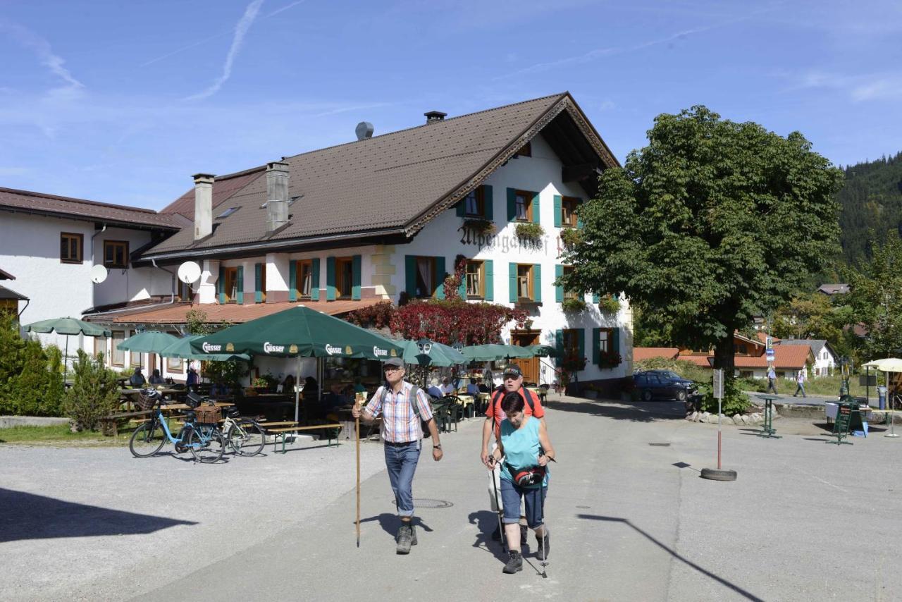 Alpengasthof Zur Post Schattwald Exterior foto
